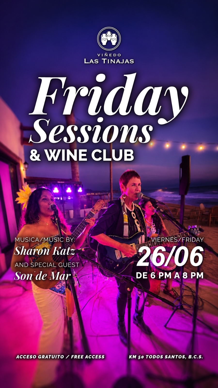 Sharon Katz & Special Guests Son de Mar poster