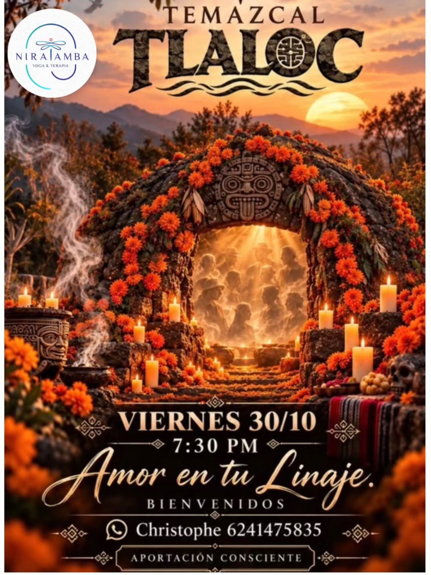 Temazcal Tlaloc - Amor en tu Linaje poster