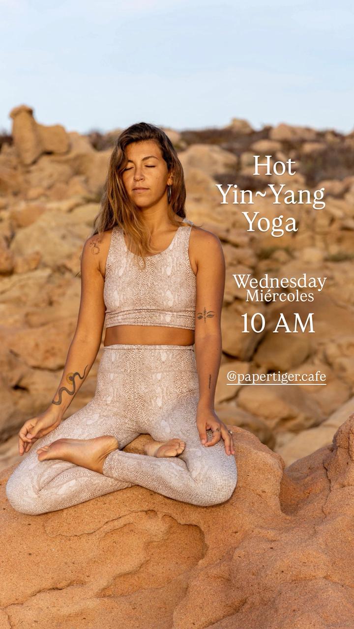 Hot Yin Yang Yoga poster