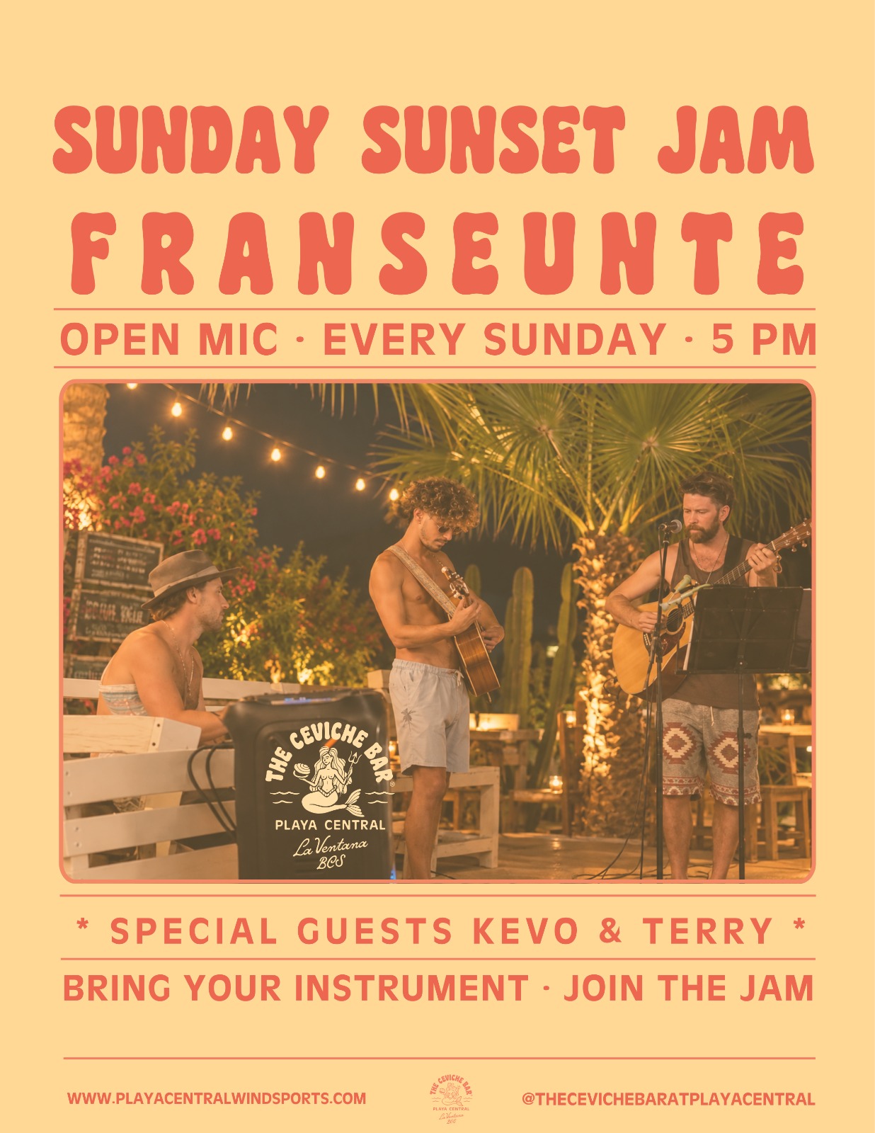 Sunday Sunset Jam poster