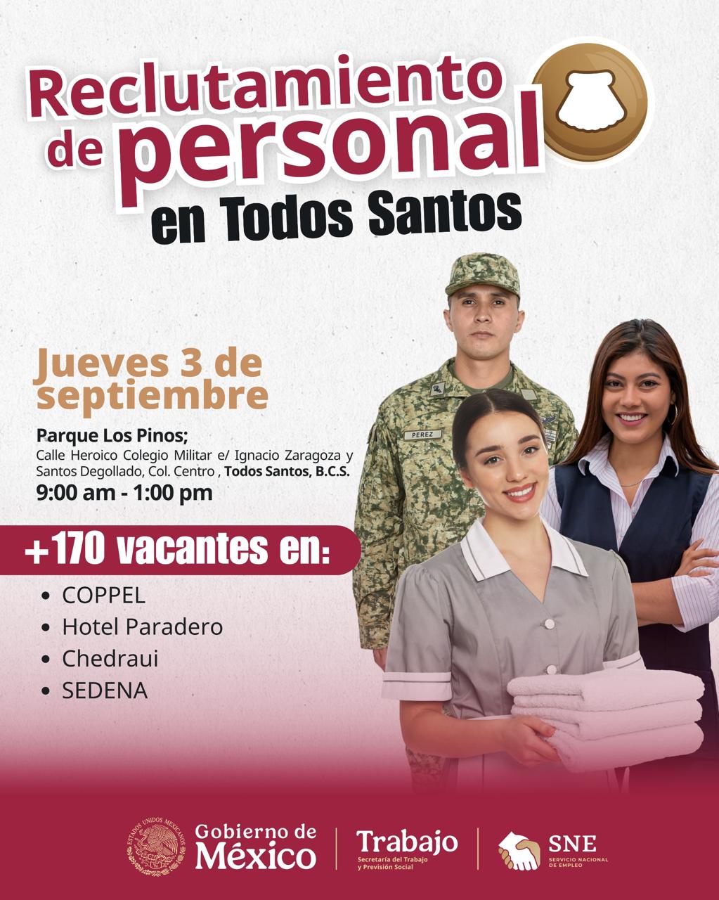 Personnel Recruitment Event poster