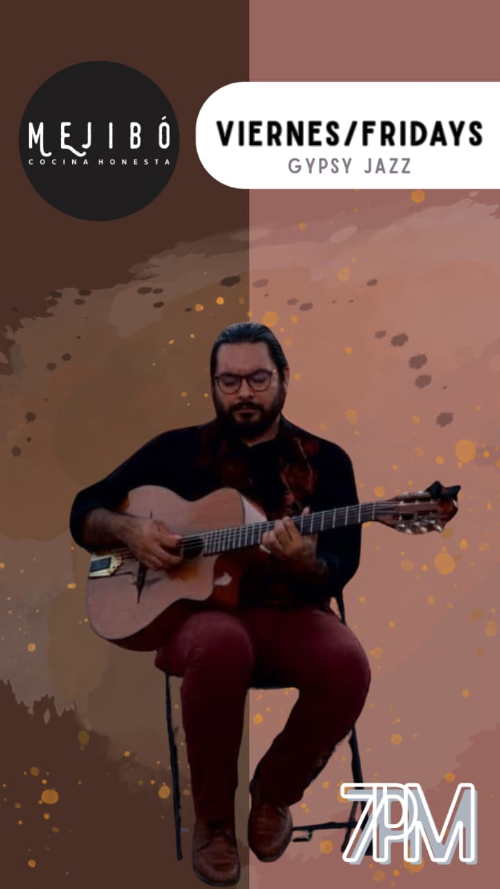Gypsy Jazz at Mejibó Cocina Honesta poster