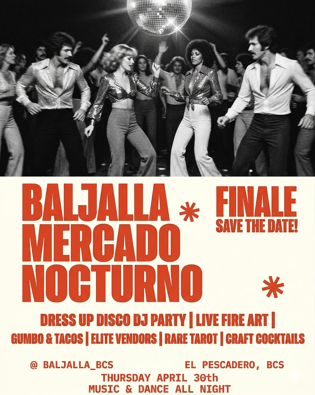 Baljalla Mercado Nocturno Finale - Disco DJ Party