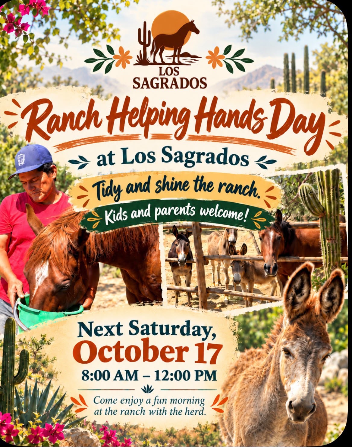 Ranch Helping Hands Day — Los Sagrados Horse Sanctuary