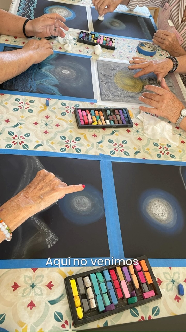 Art Therapy Workshop for Older Adults poster
