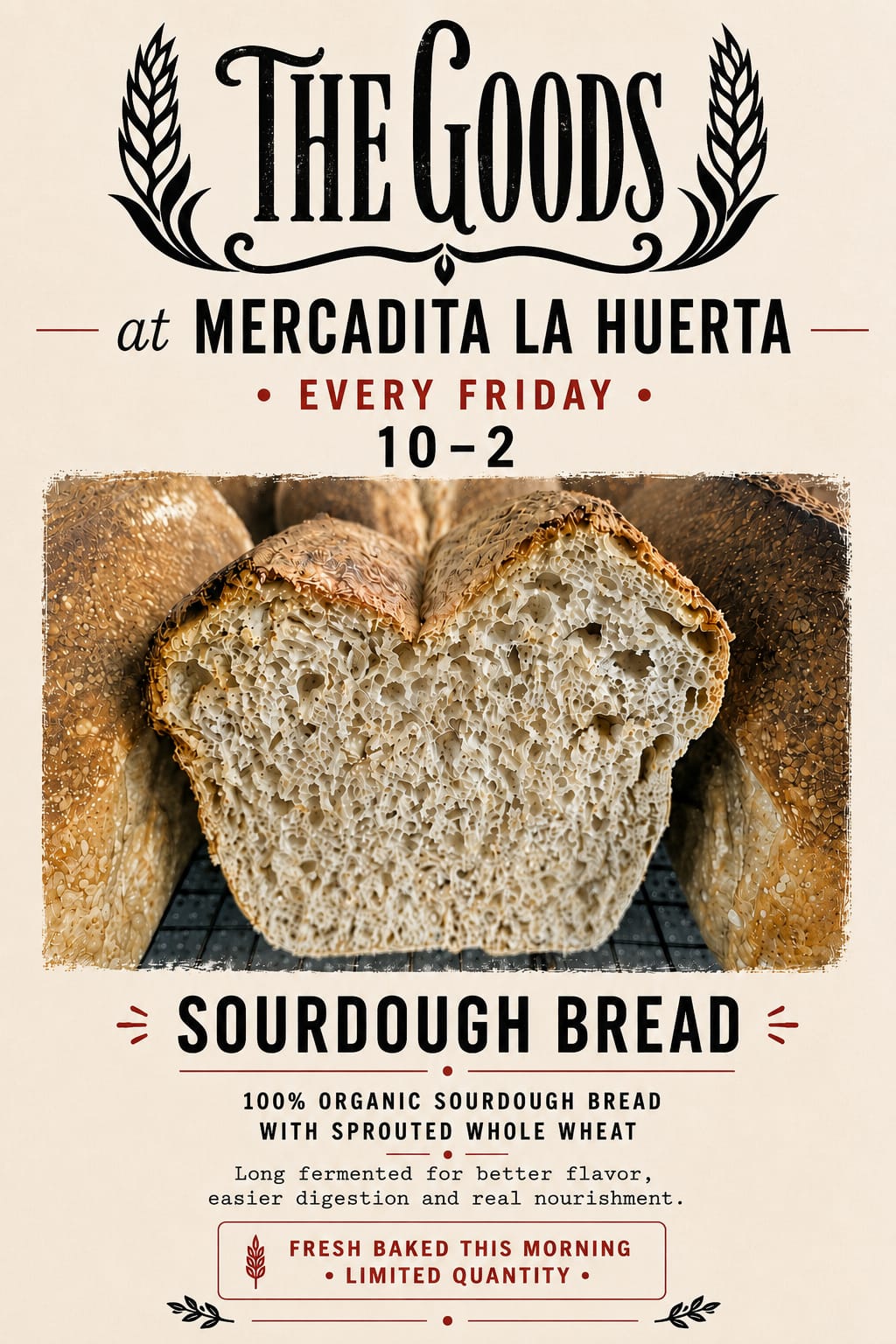 The Goods at Mercadita La Huerta poster