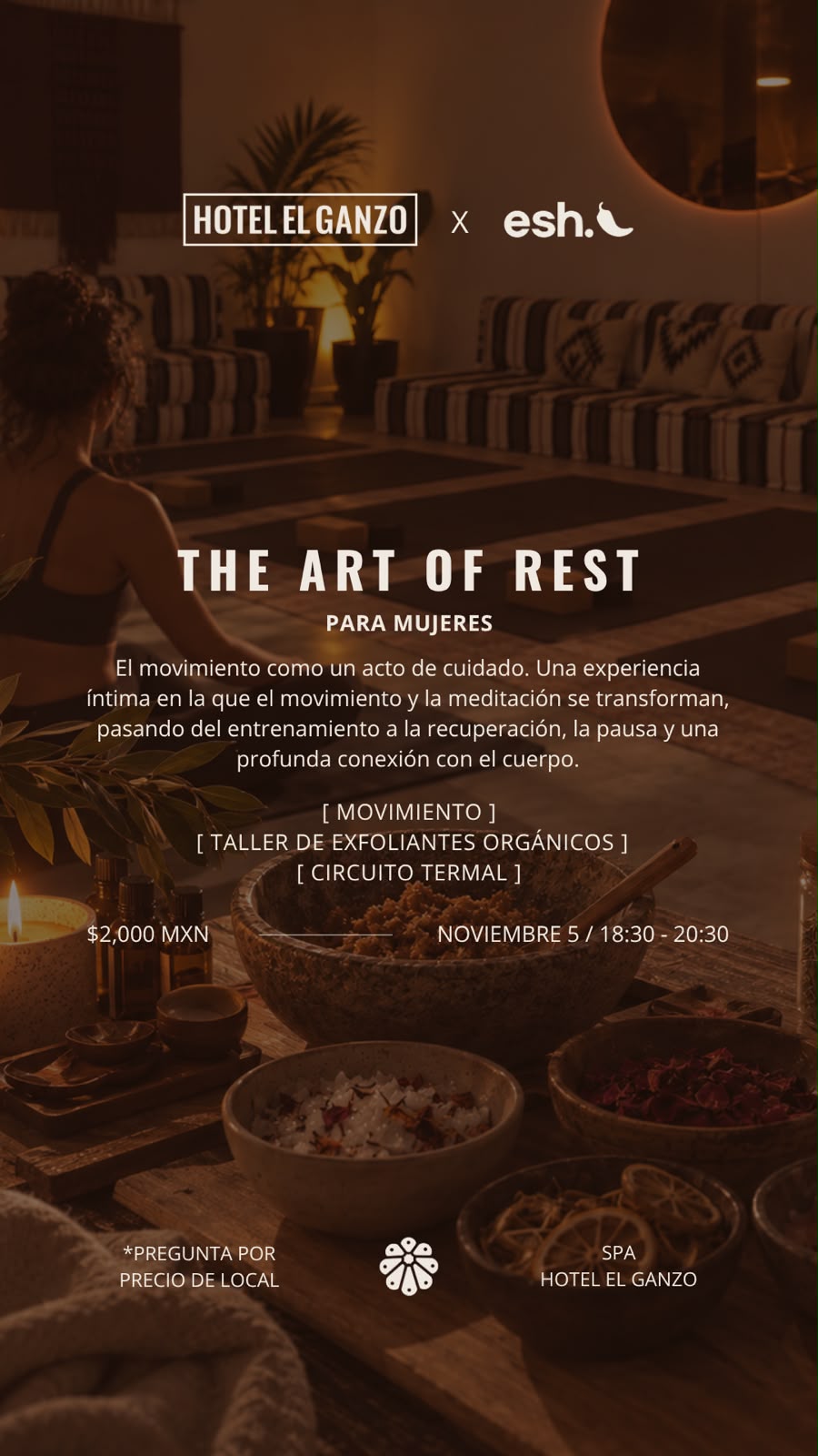 The Art of Rest - Women's Wellness Experience poster