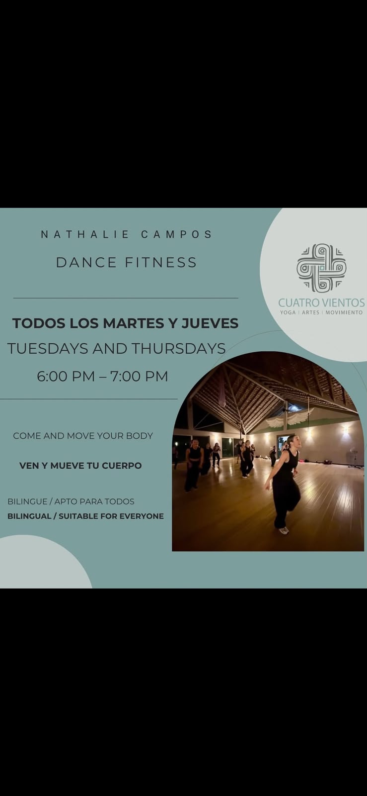Dance Fitness with Nathalie Campos poster