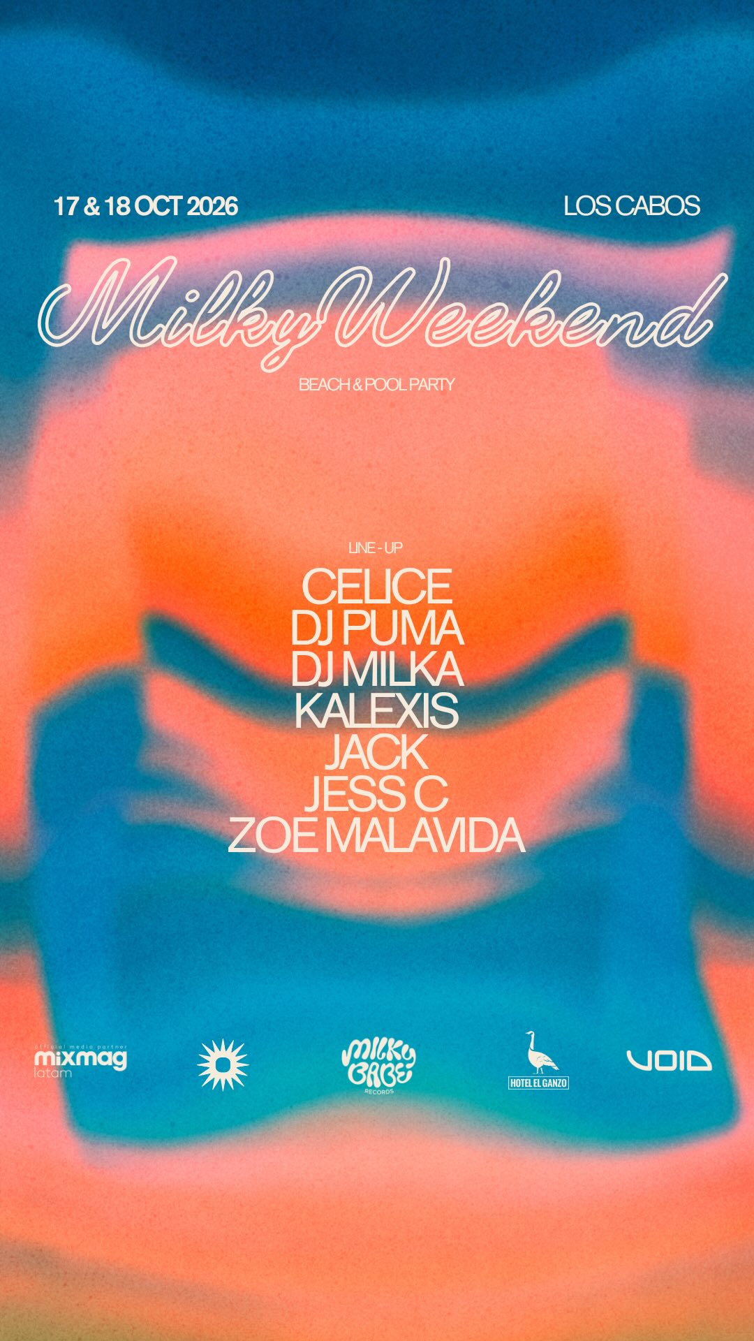 Milky Weekend Beach Party