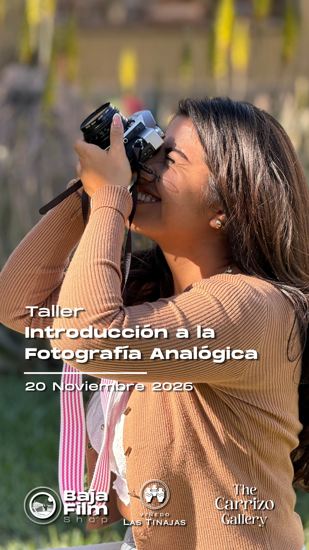 Photography Workshop at Carrizo Gallery poster