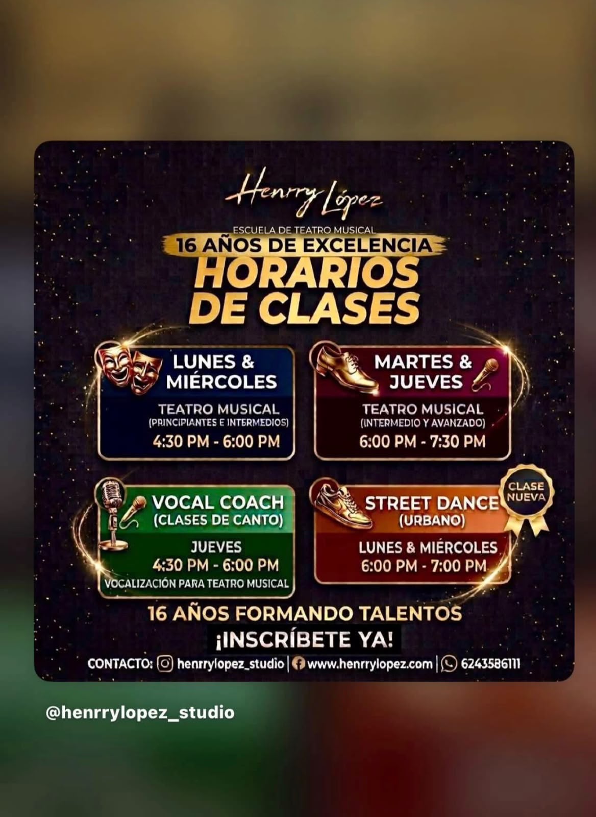 Musical Theater - Beginners and Intermediates