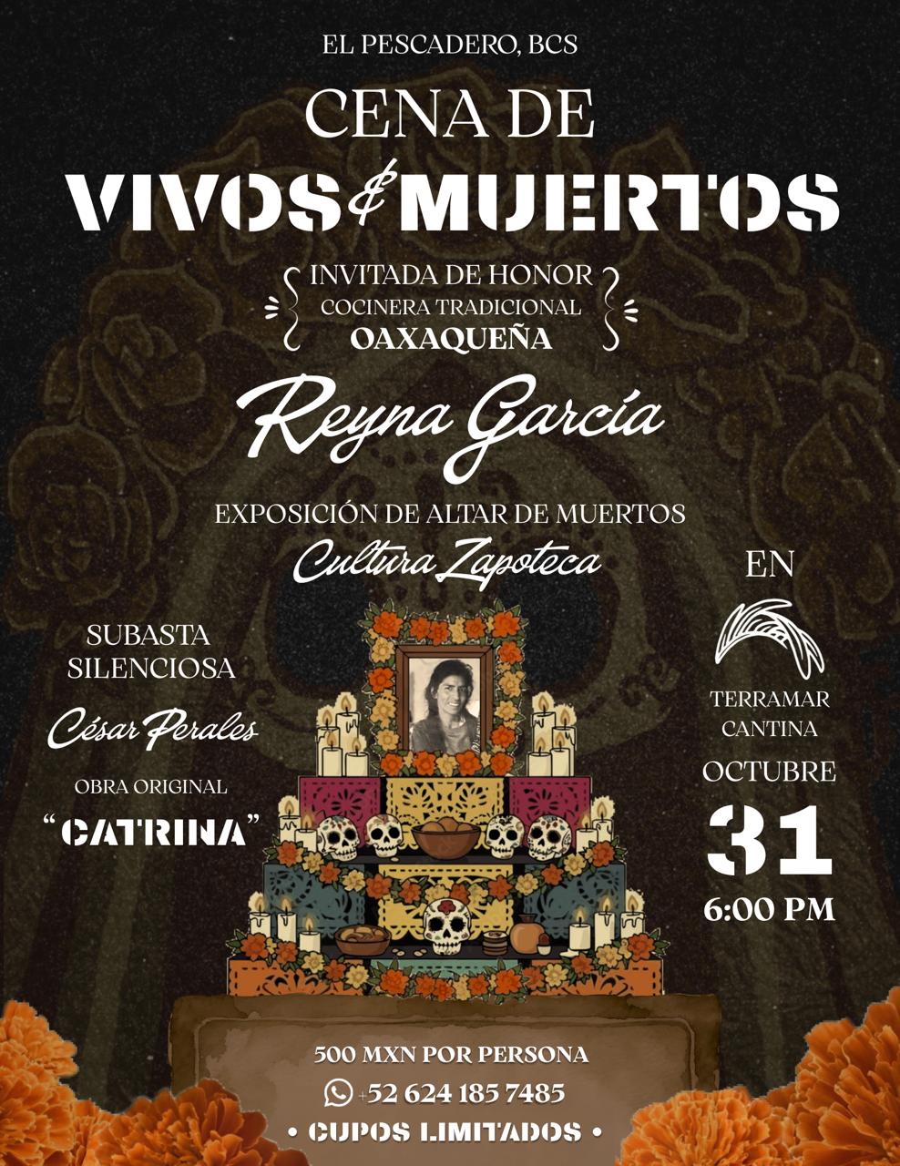 Dinner of the Living & Dead — Oaxacan Zapotec cuisine (Terramar Cantina)