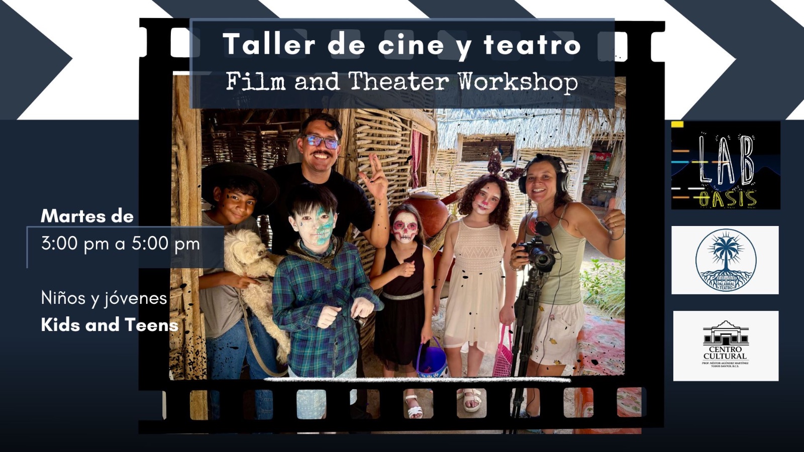 Film and Theater Workshop for Kids and Teens poster