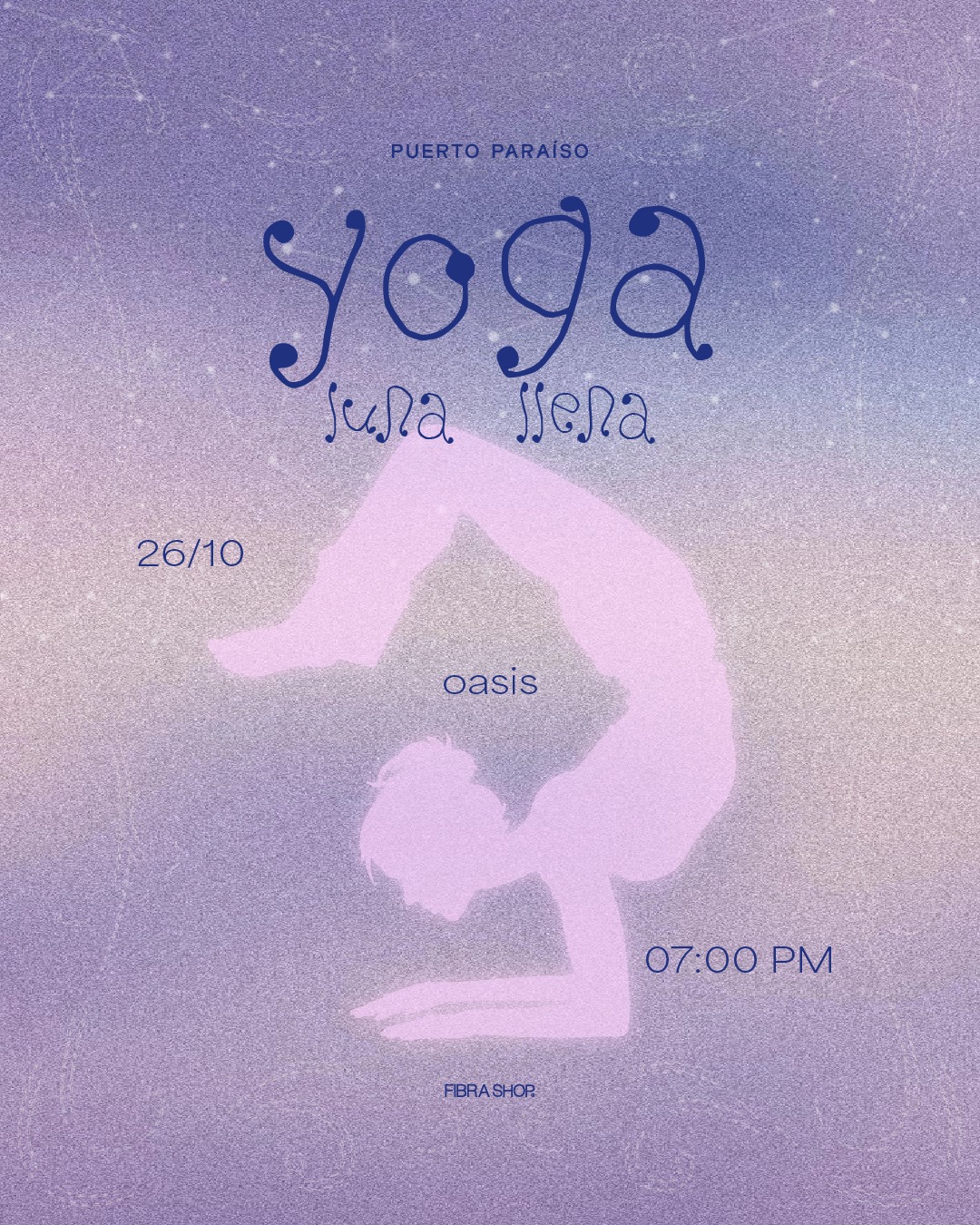 Full Moon Yoga Session poster
