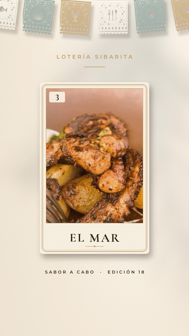 Lotería Sibarita | Carta 3: El Mar - Verbena Sibarita poster