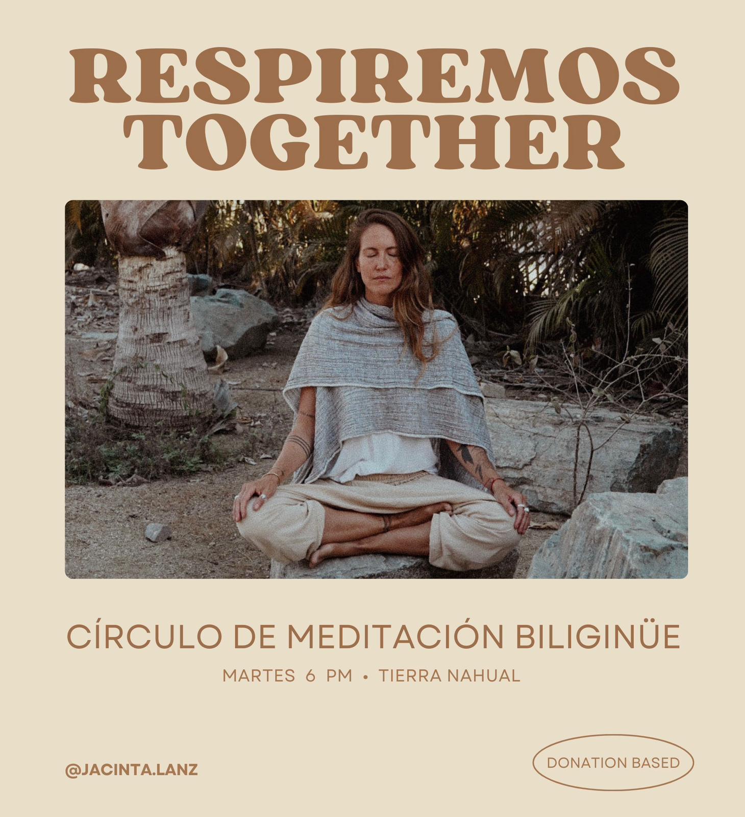 Meditation Circle: Calming the Mind poster