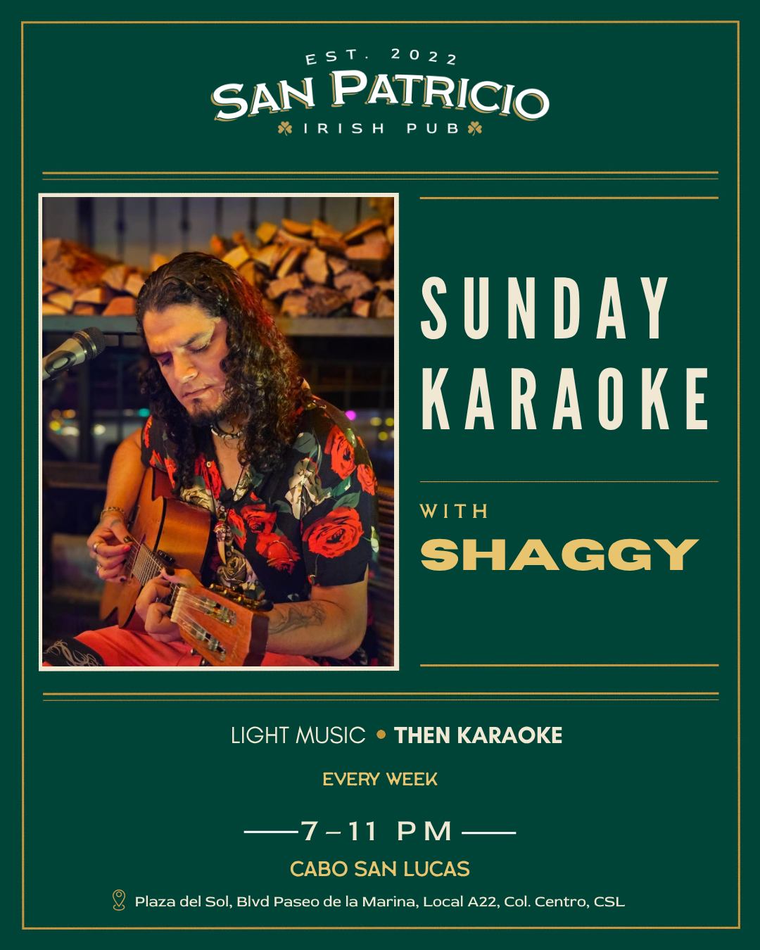 Sunday Karaoke with Shaggy poster
