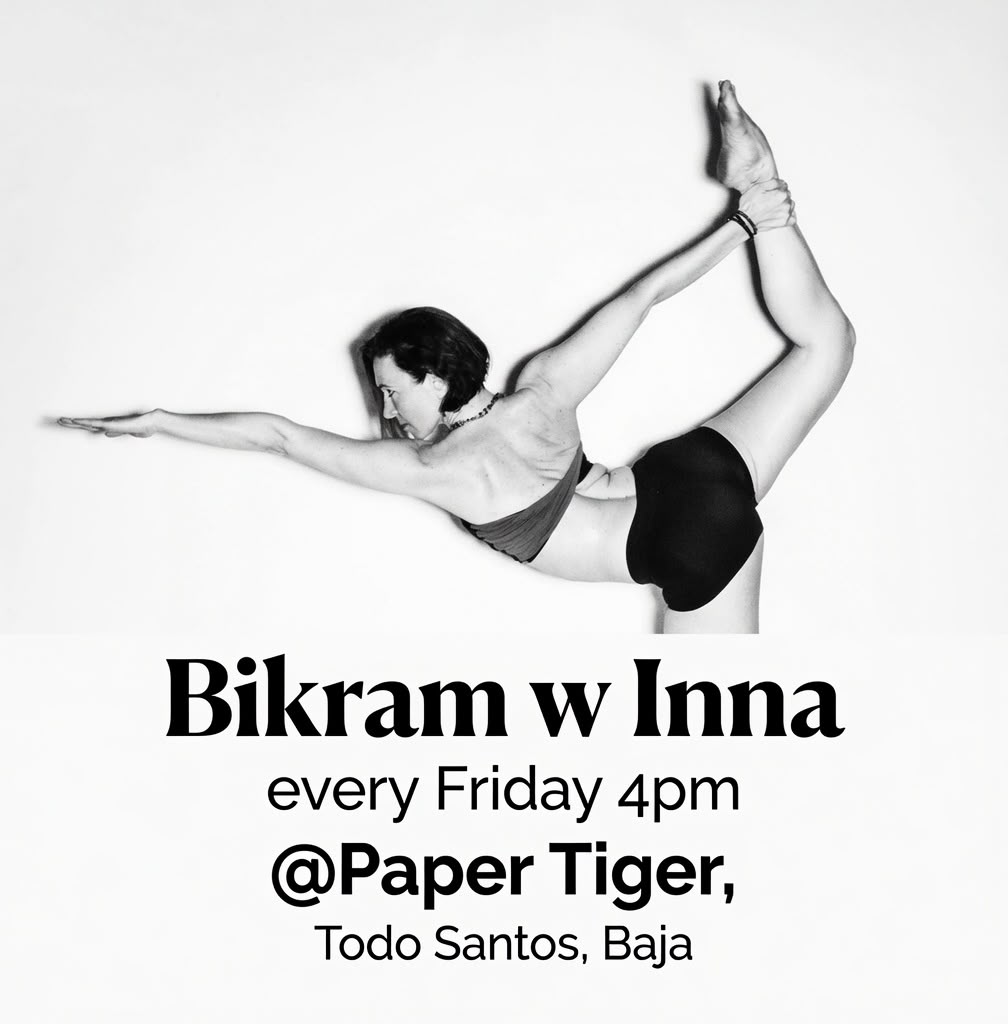 Bikram Yoga with Inna poster