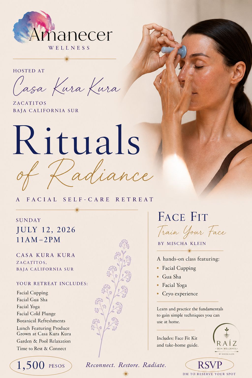Self-Care Retreat with Facial Wellness Workshop poster