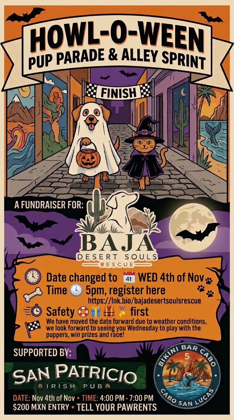 Howl-O-Ween Pup Parade & Alley Sprint poster