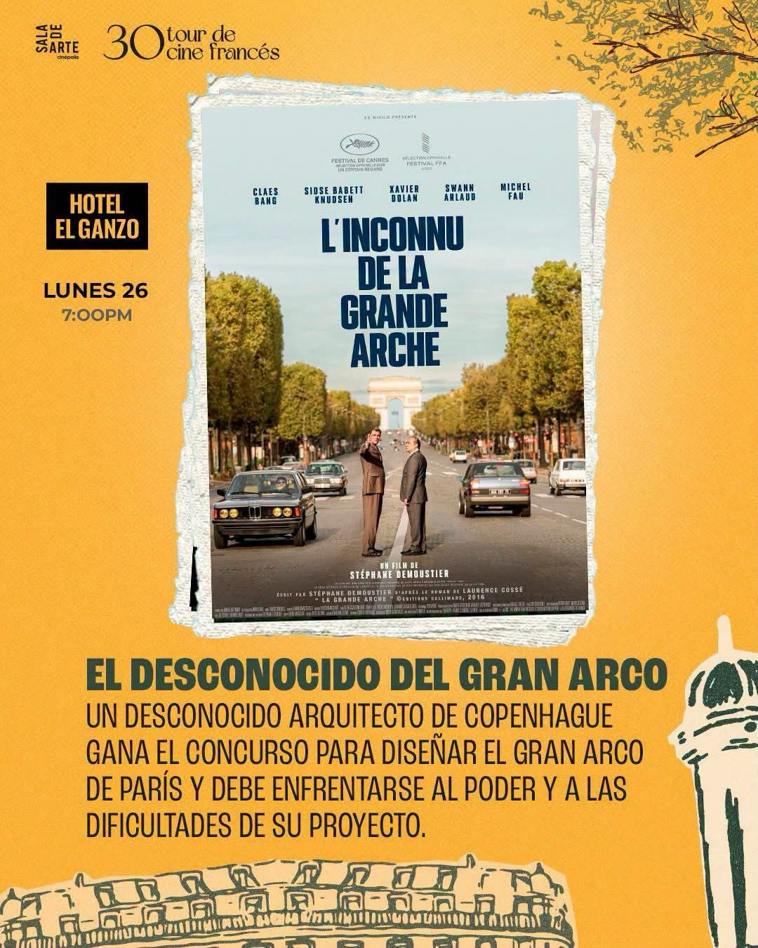 L'Inconnu de la Grande Arche (The Stranger of the Great Arch) poster
