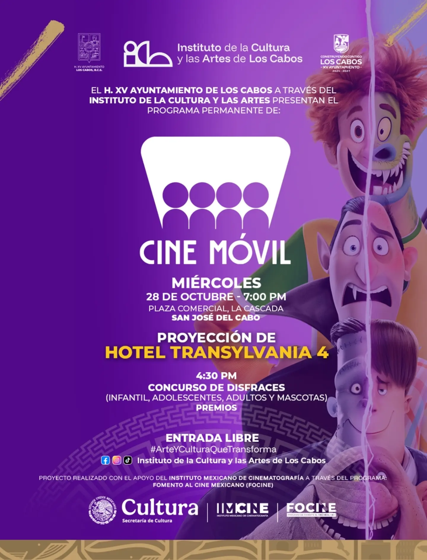 Costume Contest - Cine Móvil poster