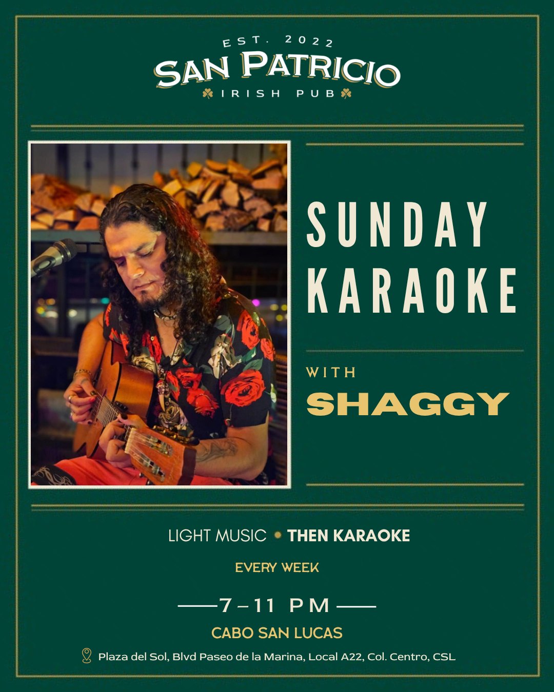Sunday Karaoke with Shaggy poster