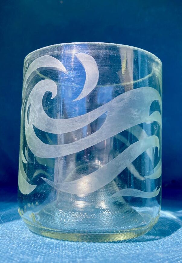 Glass Etching Workshop at Earth Art Studio poster