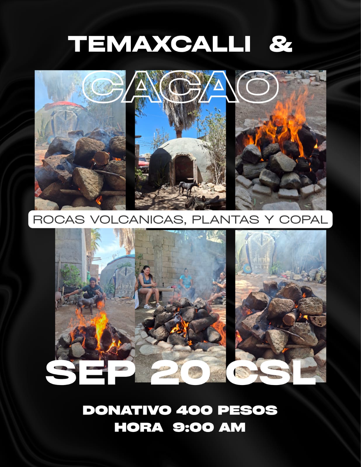Traditional Temazcal Ceremony and Cacao Ceremony