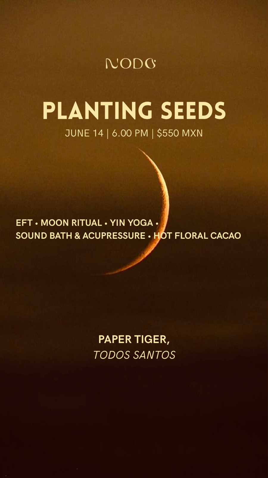 Planting Seeds – A New Moon Gathering