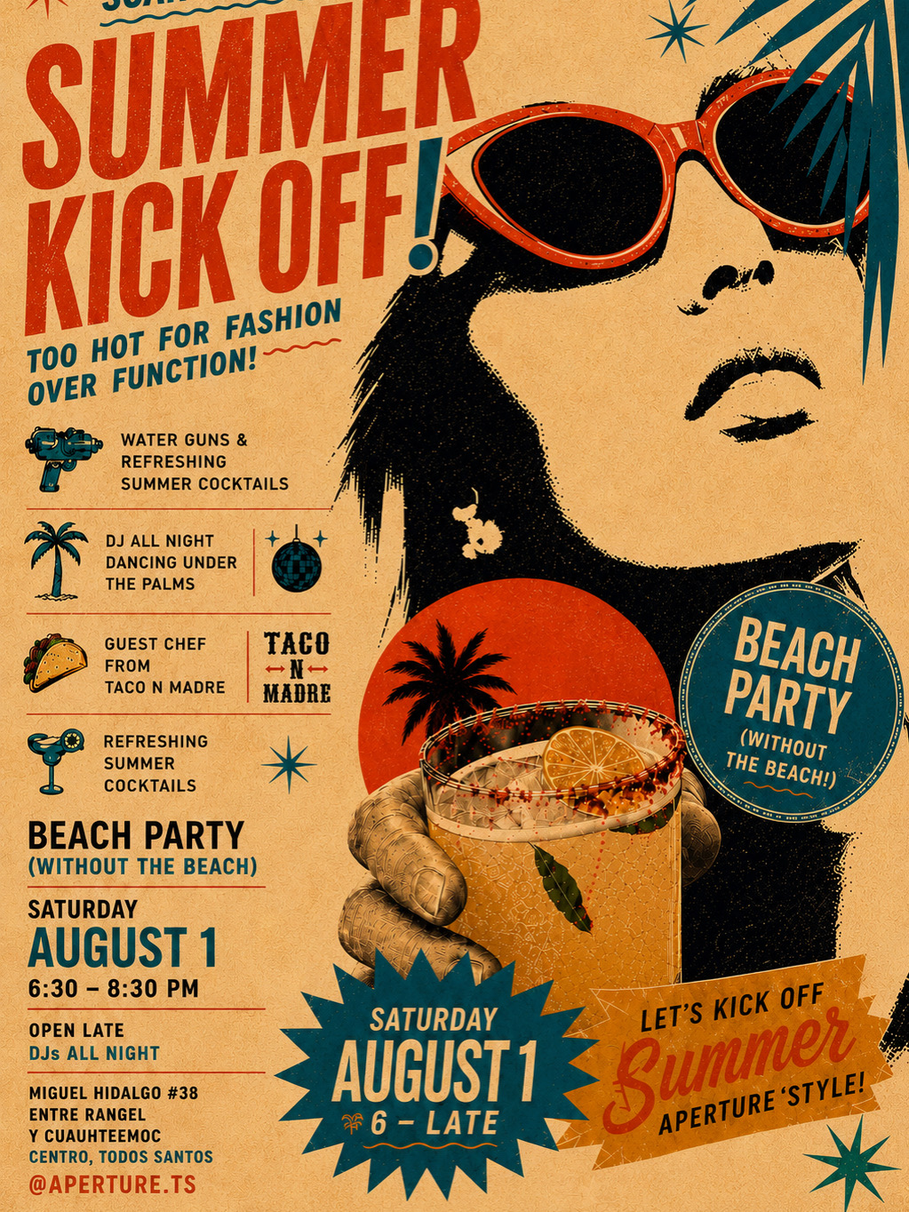 Summer kickoff party! poster