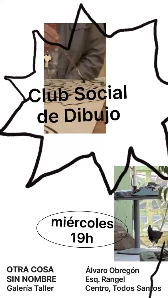 Club Social de Dibujo poster