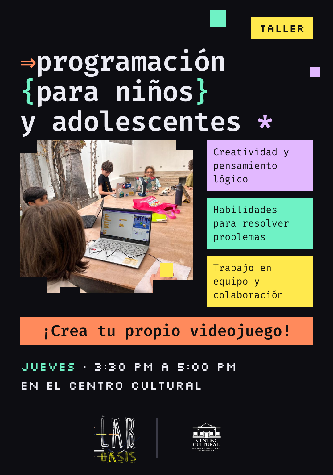 Programming workshop poster