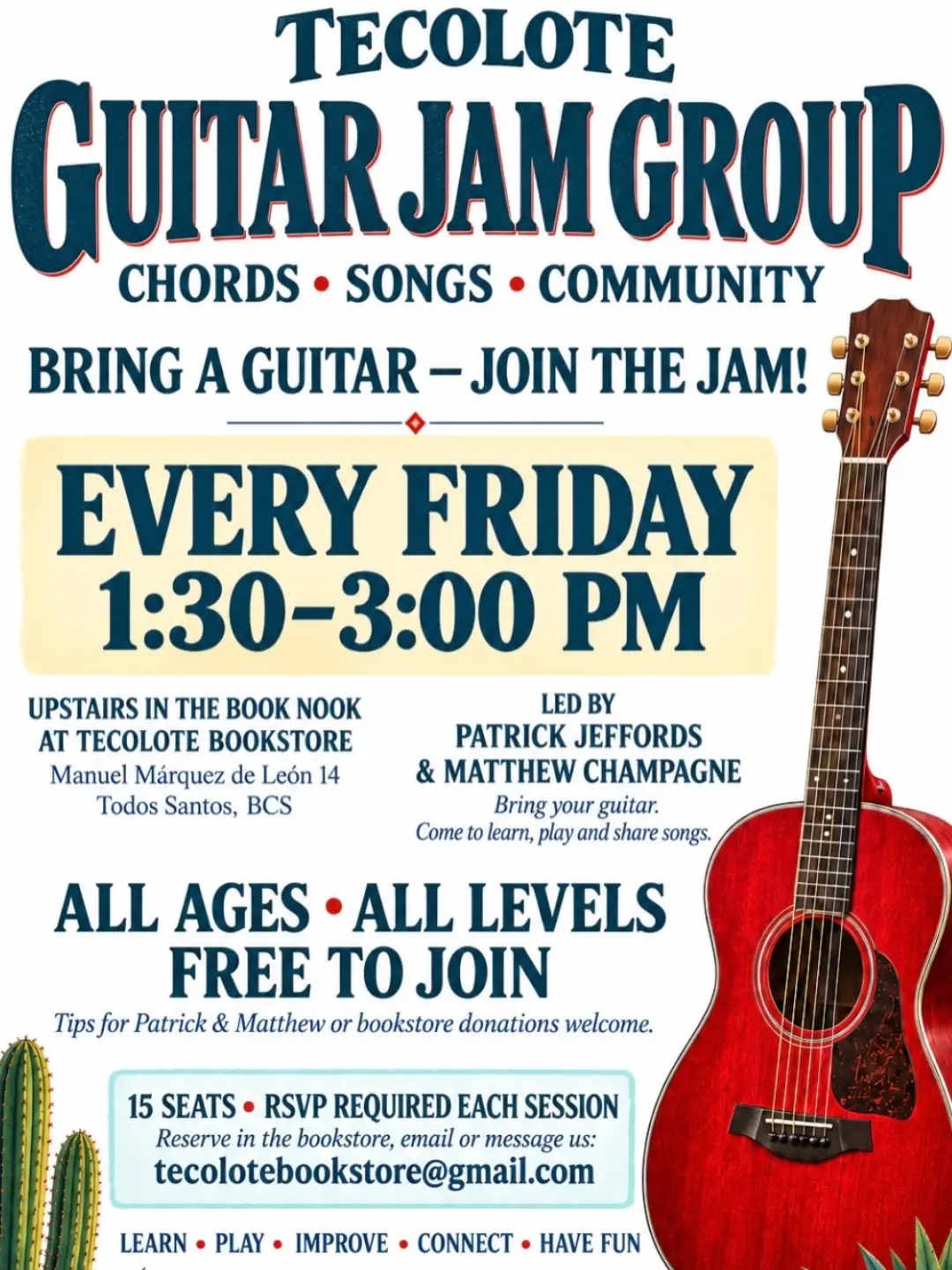 Tecolote Guitar Jam Group