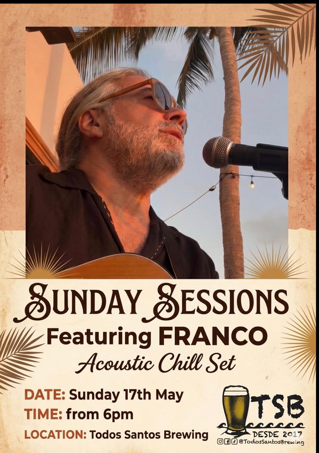Sunday Sessions with Franco - Acoustic Chill Set poster