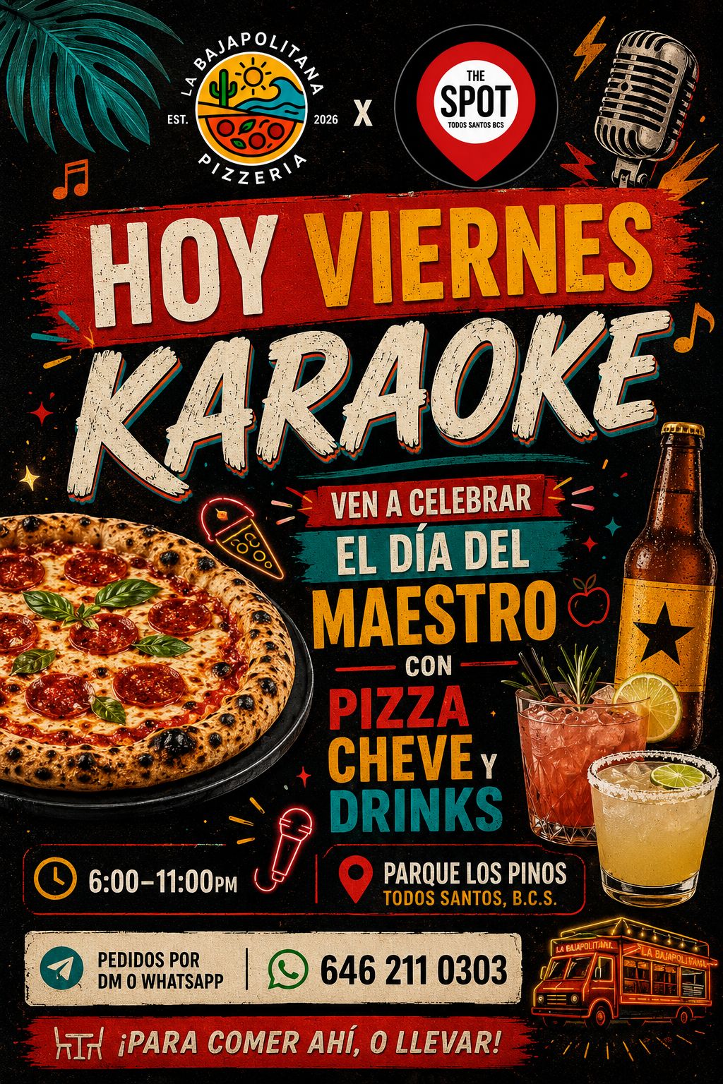 La Bajapolitan Karaoke & Teacher's Day Celebration poster