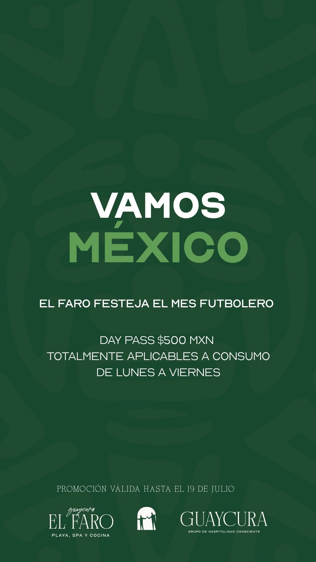 Day Pass Promo - El Faro Beach Club & Spa poster