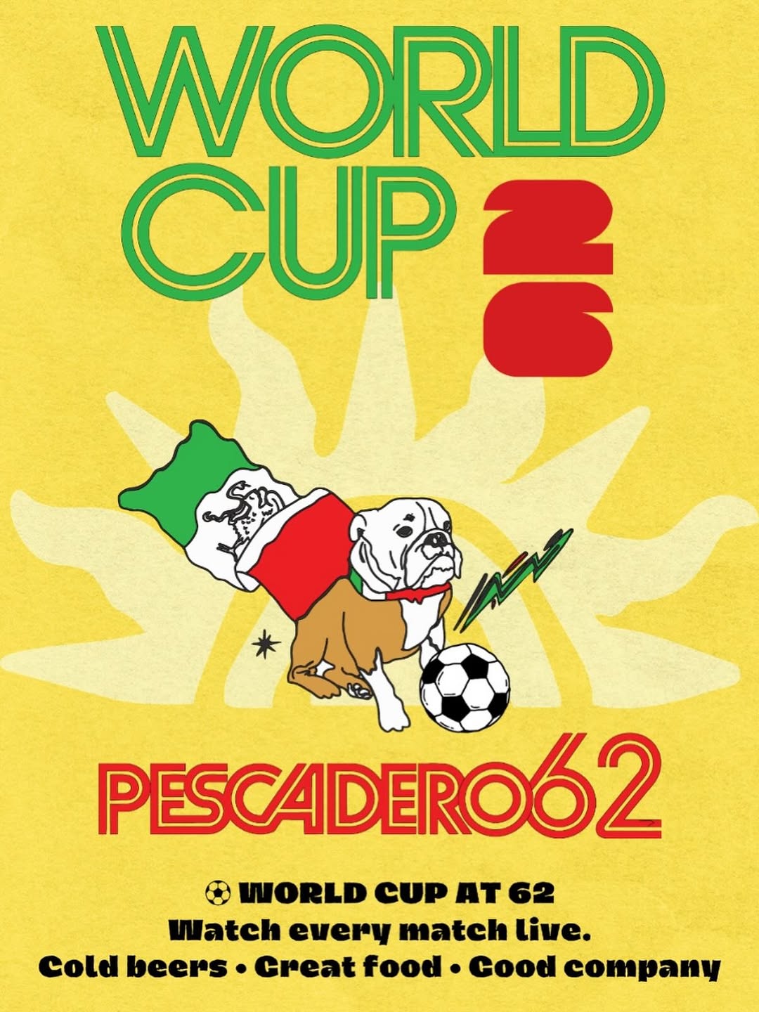 World Cup 2026 Opening Match Watch Party poster