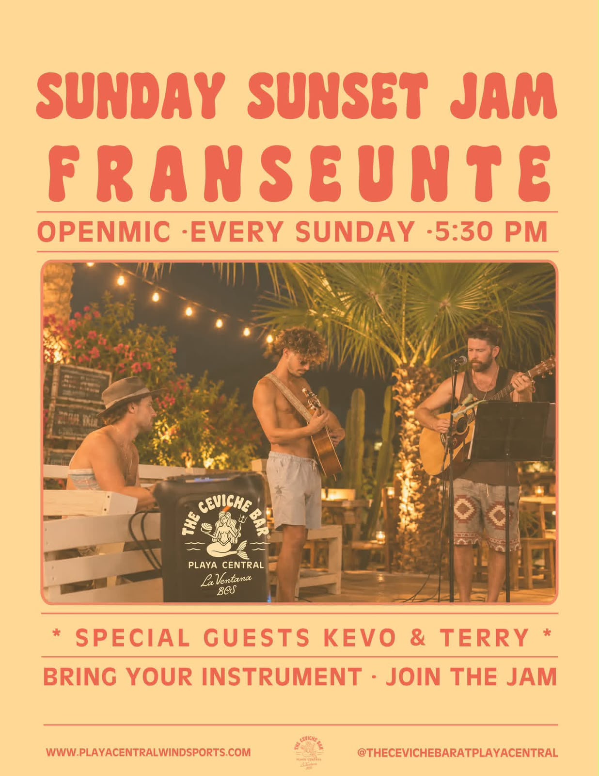 Sunday Sunset Jam poster