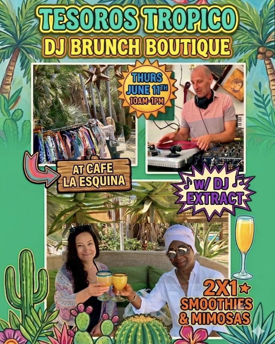 Tesoros Tropico DJ Brunch Boutique - La Esquina