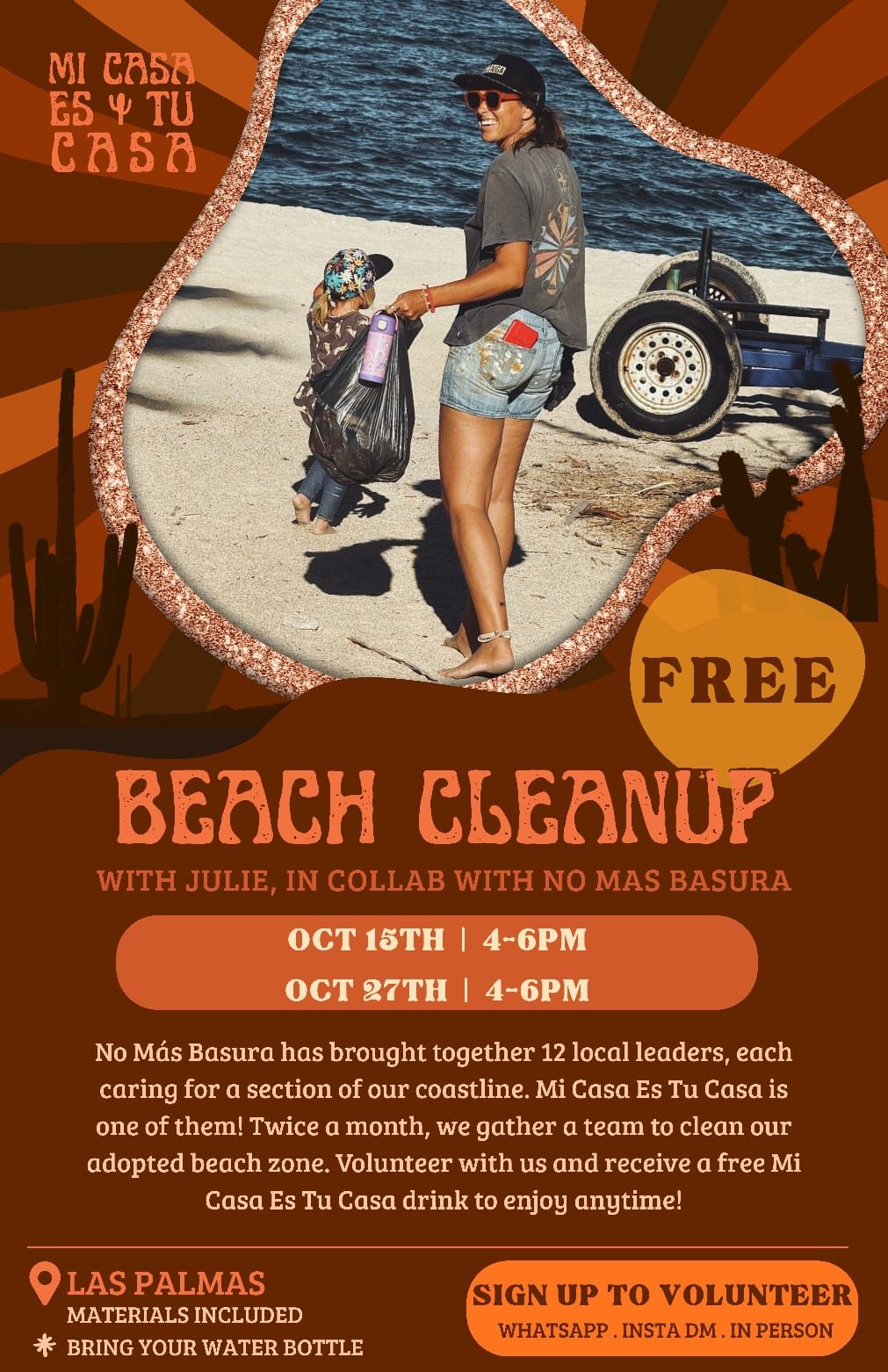 Beach Cleanup with Julie